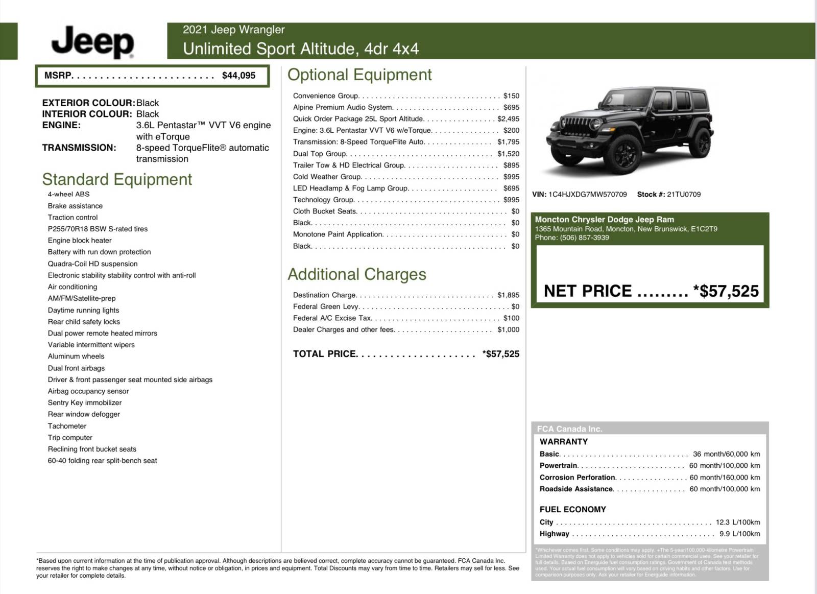 Jeep Lease Takeover in Halifax 2021 Jeep Wrangler Unlimited Sport